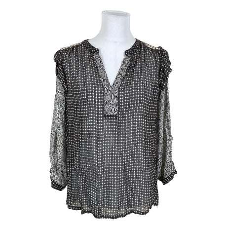 Unisex Part two - Schiffon tunic, size 40 - Black ()