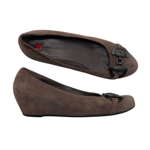 Unisex Högl - Wedge heel shoes, size 38 - Gray (1)