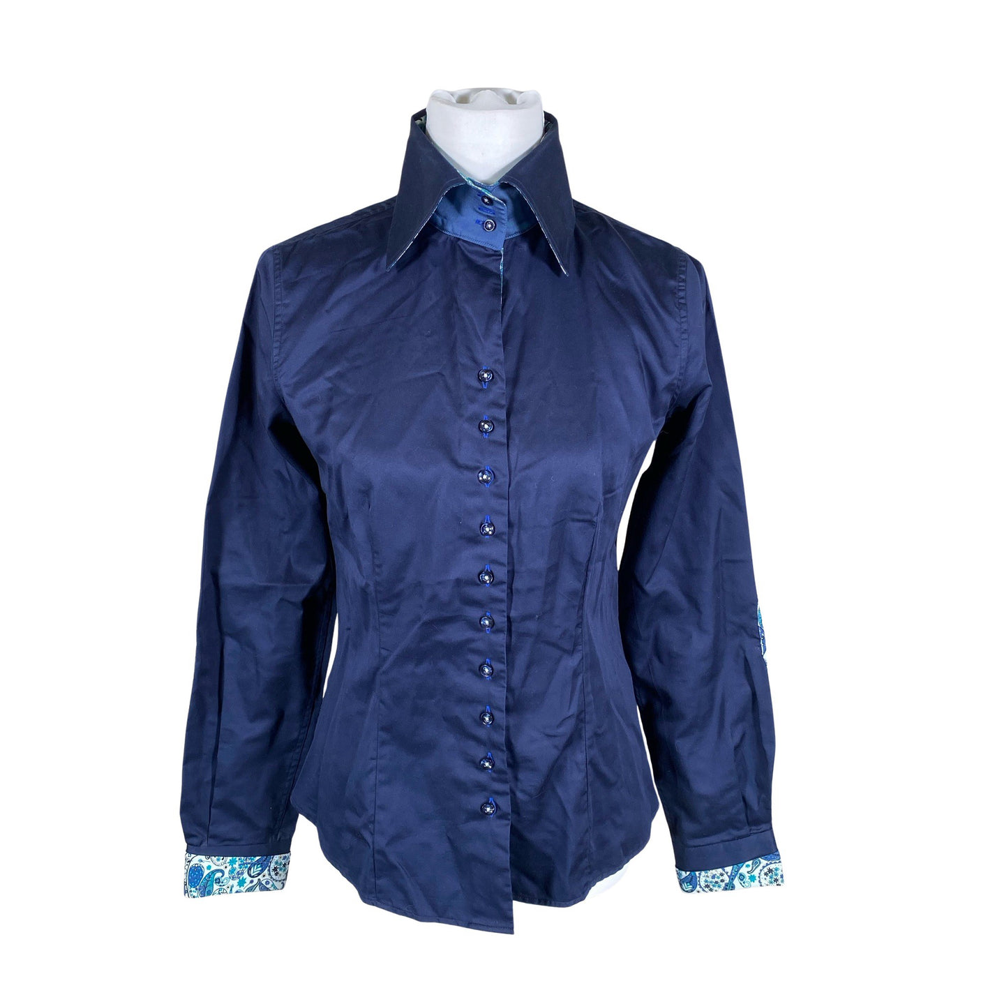 Unisex 7Camicie - Collared shirt, size 36 - Blue (1)