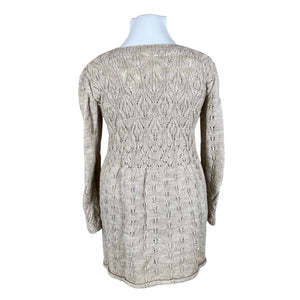 Unisex Handmade - Knit dress, size 42 - Beige (2)
