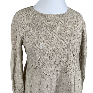 Unisex Handmade - Knit dress, size 42 - Beige (3)