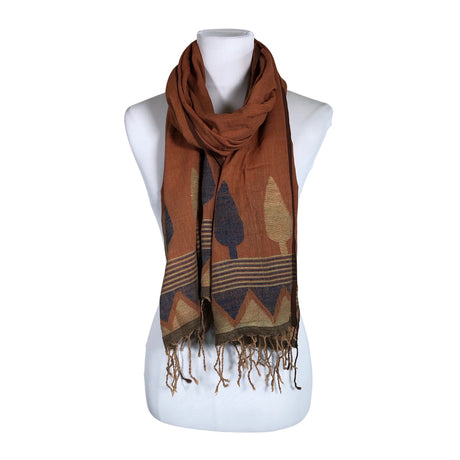 Unisex Fabindia - Scarf, size Maxi - Brown ()