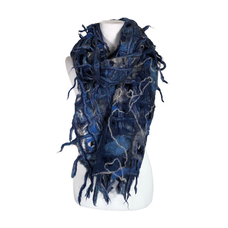Unisex Handmade - Scarf, size Maxi - Blue ()