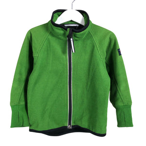 Unisex Polarn O. Pyret - Windfleece jacket, size 86 - 92 - Green (1)
