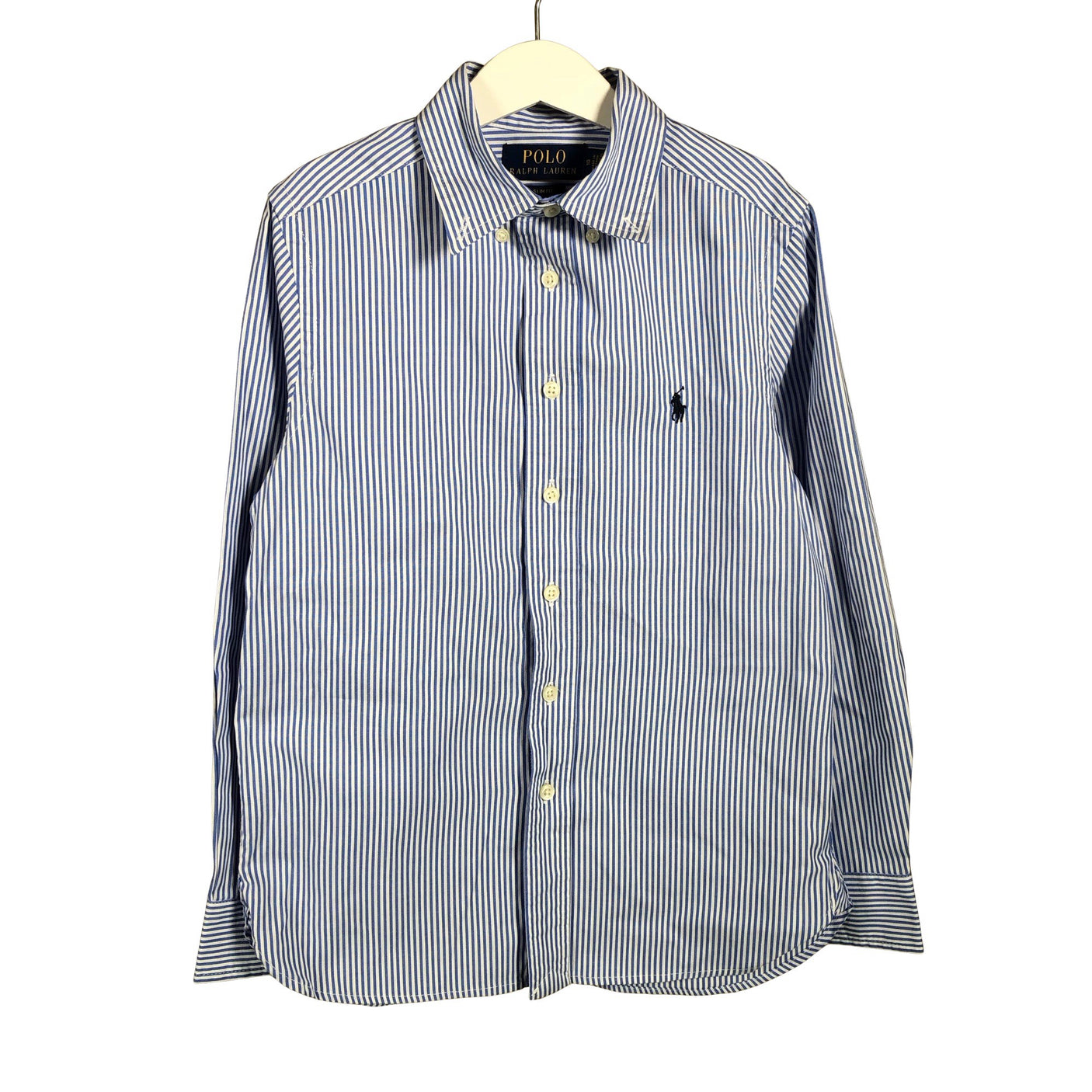 Unisex Polo Ralph Lauren - Collared shirt, size 134 - 140 - Beige (1)