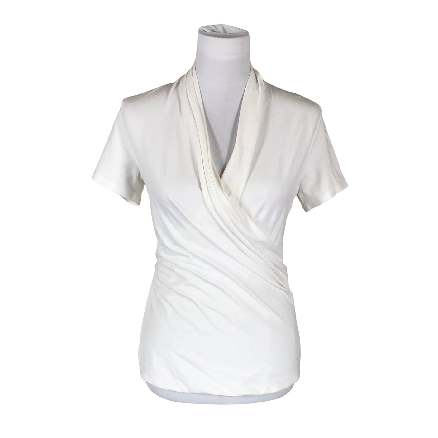 Unisex Andiata - Short-sleeved blouse, size 38 - Natural white (1)