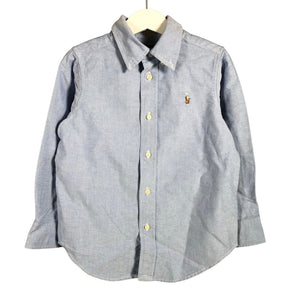 Unisex Polo Ralph Lauren - Collared shirt, size 98 - 104 - Green (1)