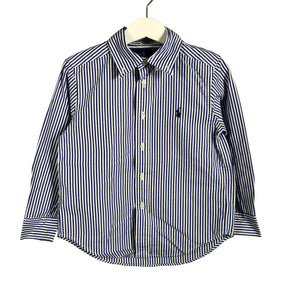 Unisex Polo Ralph Lauren - Collared shirt, size 98 - 104 - Blue (1)