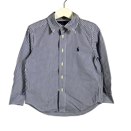Unisex Polo Ralph Lauren - Collared shirt, size 98 - 104 - Blue ()