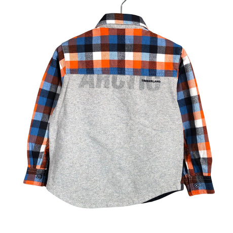 Unisex Timberland - Flannel shirt, size 98 - 104 - Blue (2)