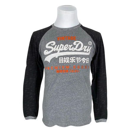 Unisex Superdry - Tricot shirt, size M - Gray ()