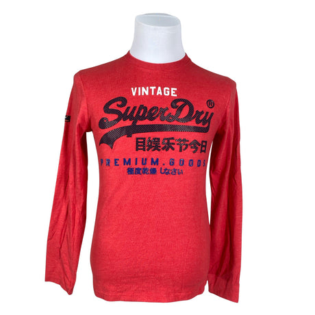 Unisex Superdry - Tricot shirt, size S - Red ()