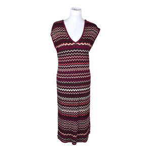 Unisex Lindex - Knit dress, size 40 - Wine red (1)