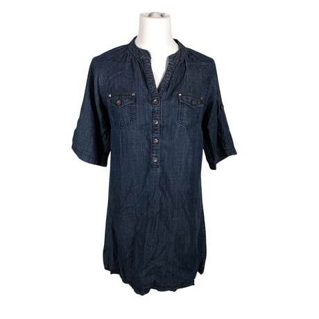 Unisex Soyaconcept - Denim tunic, size 36 - Blue ()
