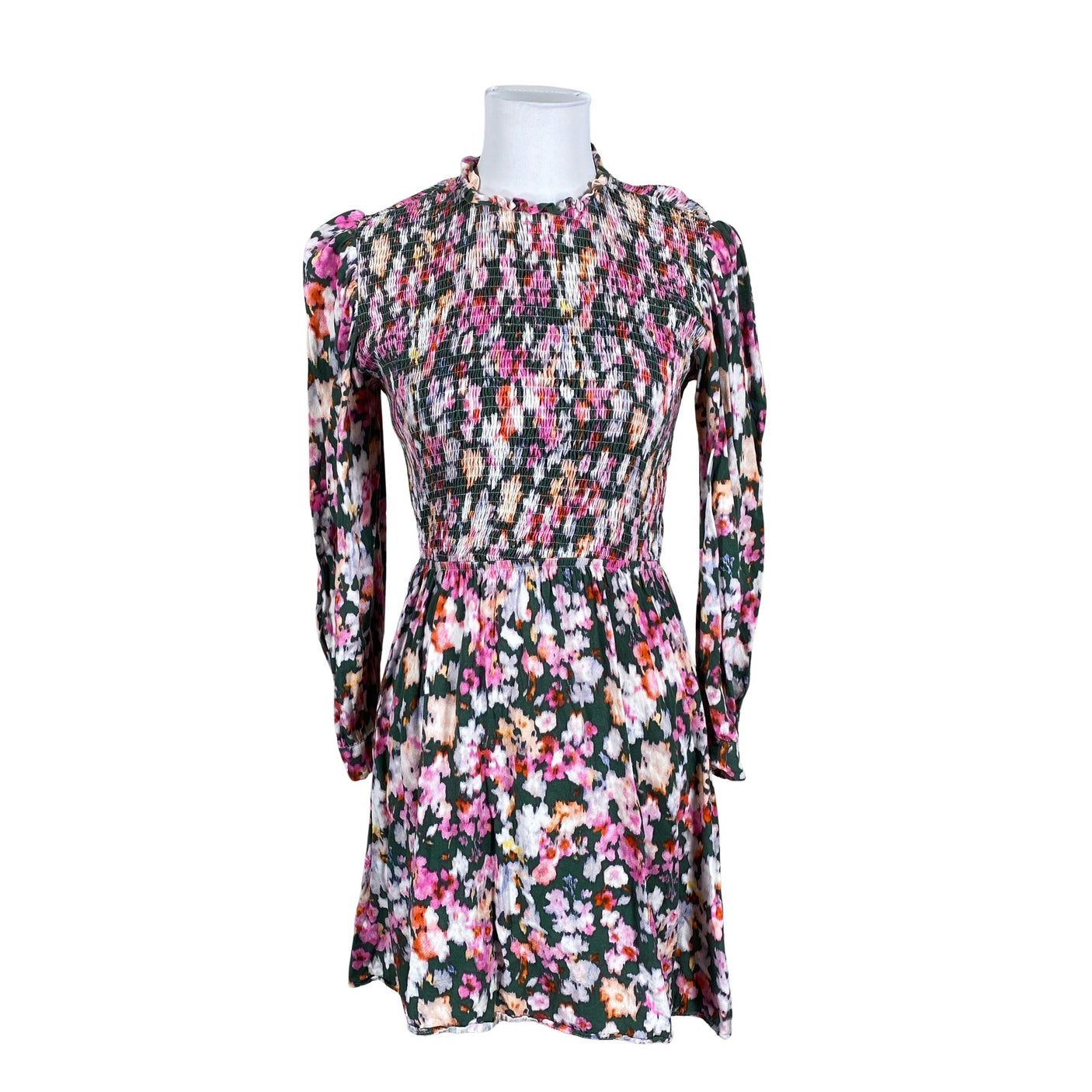 Unisex Trendyol - Schiffon dress, size 40 - Green (1)
