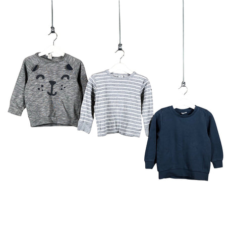 Unisex Lindex - Sweatshirt, size 92 - 98 - Blue ()
