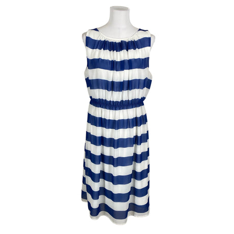 Unisex Lindex - Schiffon dress, size 40 - Blue ()