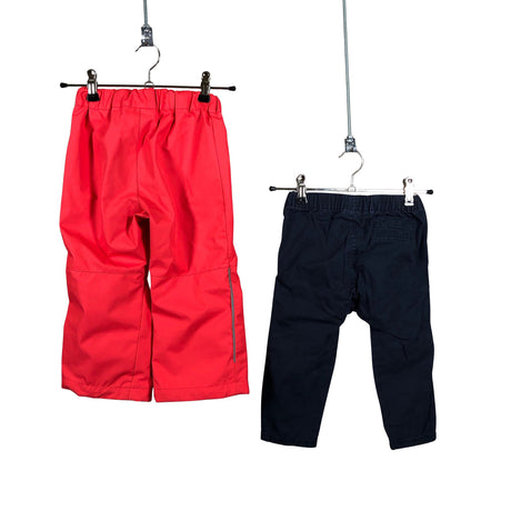 Unisex Reimatec - Spring/Fall pants, size 86 - 92 - Red (2)