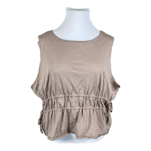 Unisex Collusion - Tricot tank top, size 52 - Beige (1)