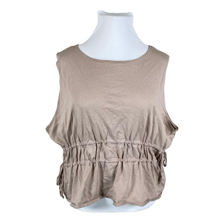Unisex Collusion - Tricot tank top, size 52 - Beige ()