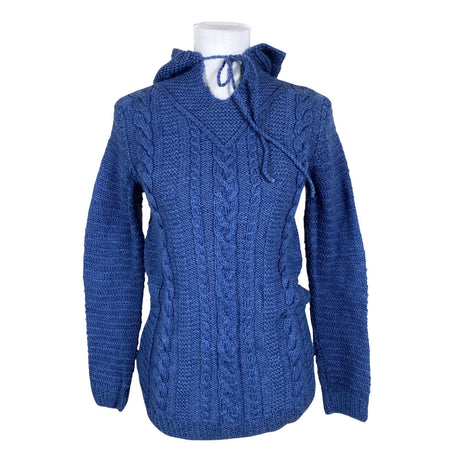 Unisex Handmade - Knit tunic, size 34 - Blue ()
