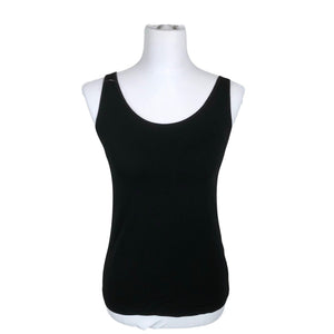 Unisex Uniqlo - Tricot tank top, size 38 - Black (1)