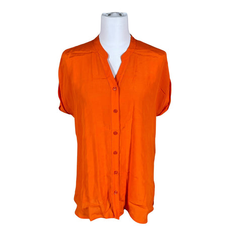 Unisex Sand - Short-sleeved blouse, size 38 - Orange ()