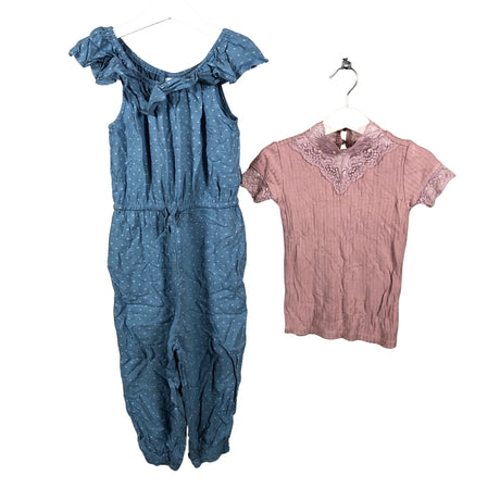 Unisex Polarn O. Pyret - Overalls, size 92 - 98 - Light blue ()