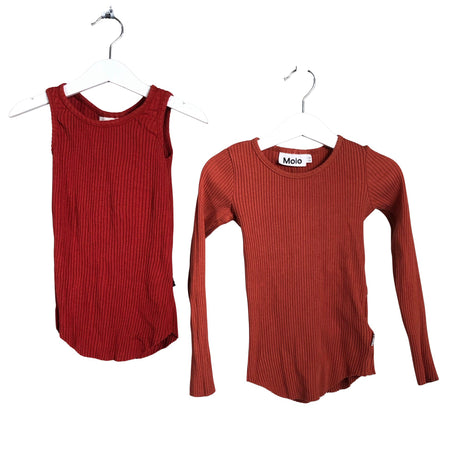 Unisex Molo Kids - Tricot shirt, size 110 - 116 - Brown ()