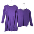 Unisex NOSH - Tricot dress, size 110 - 116 - Violet ()