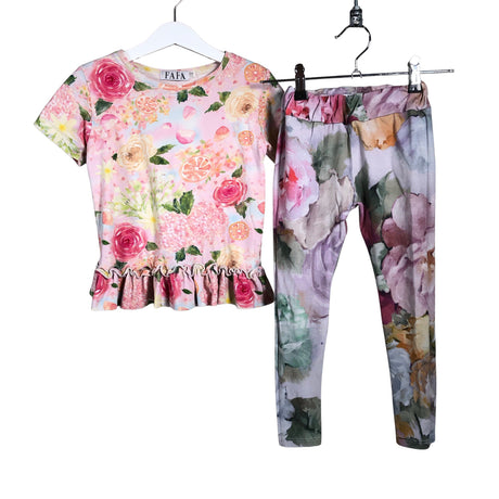 Unisex Fafa - T-shirt, size 110 - 116 - Light pink ()