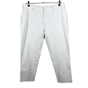 Unisex Uniqlo - Velvet pants, size XL - Natural white (1)