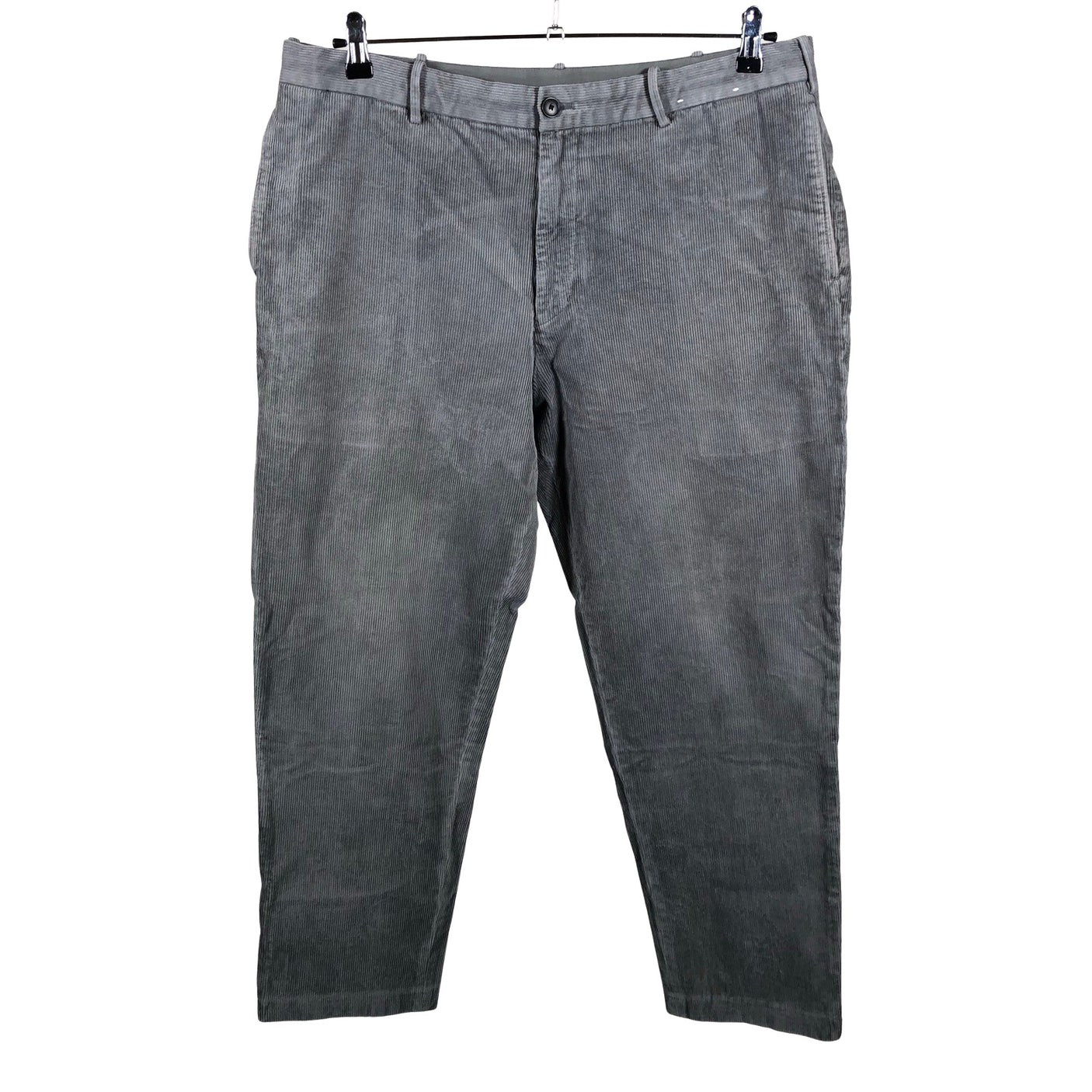 Unisex Uniqlo - Velvet pants, size XL - Gray (1)