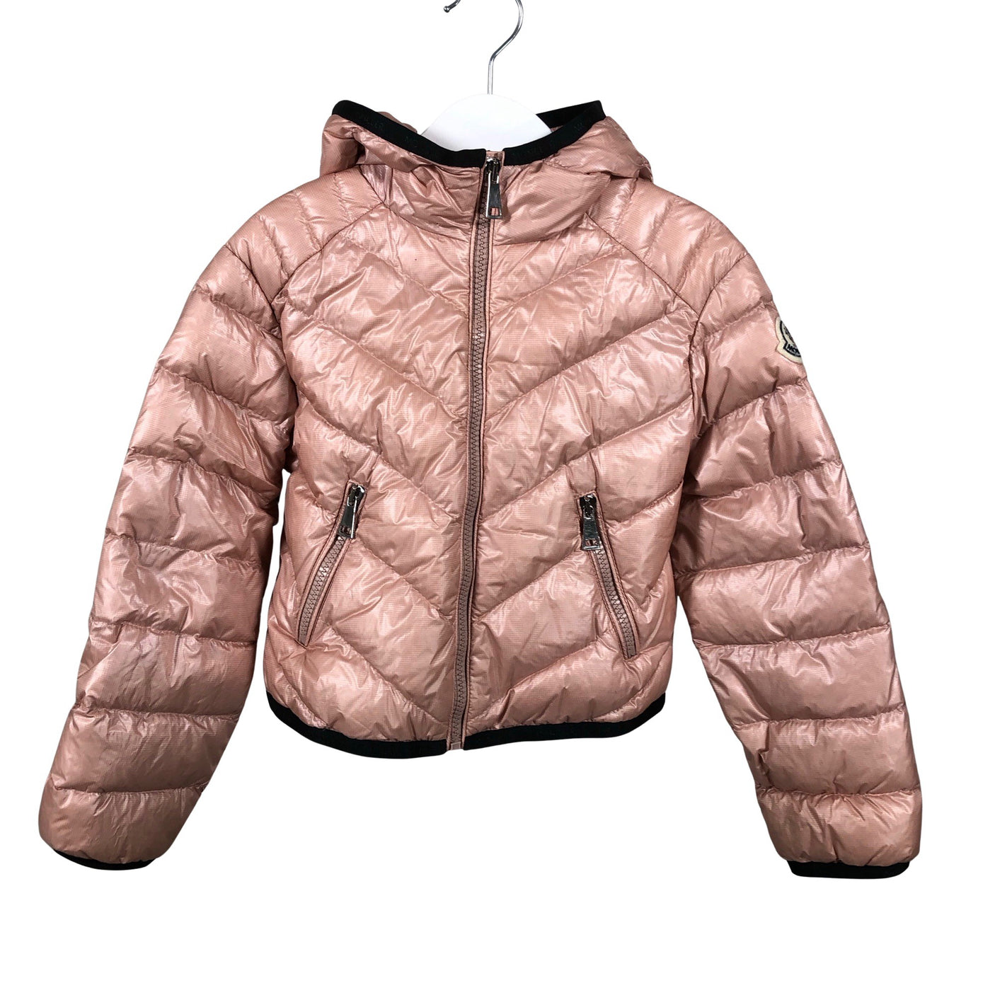 Unisex Moncler - Light down jacket, size 116 - 122 - Light pink (1)