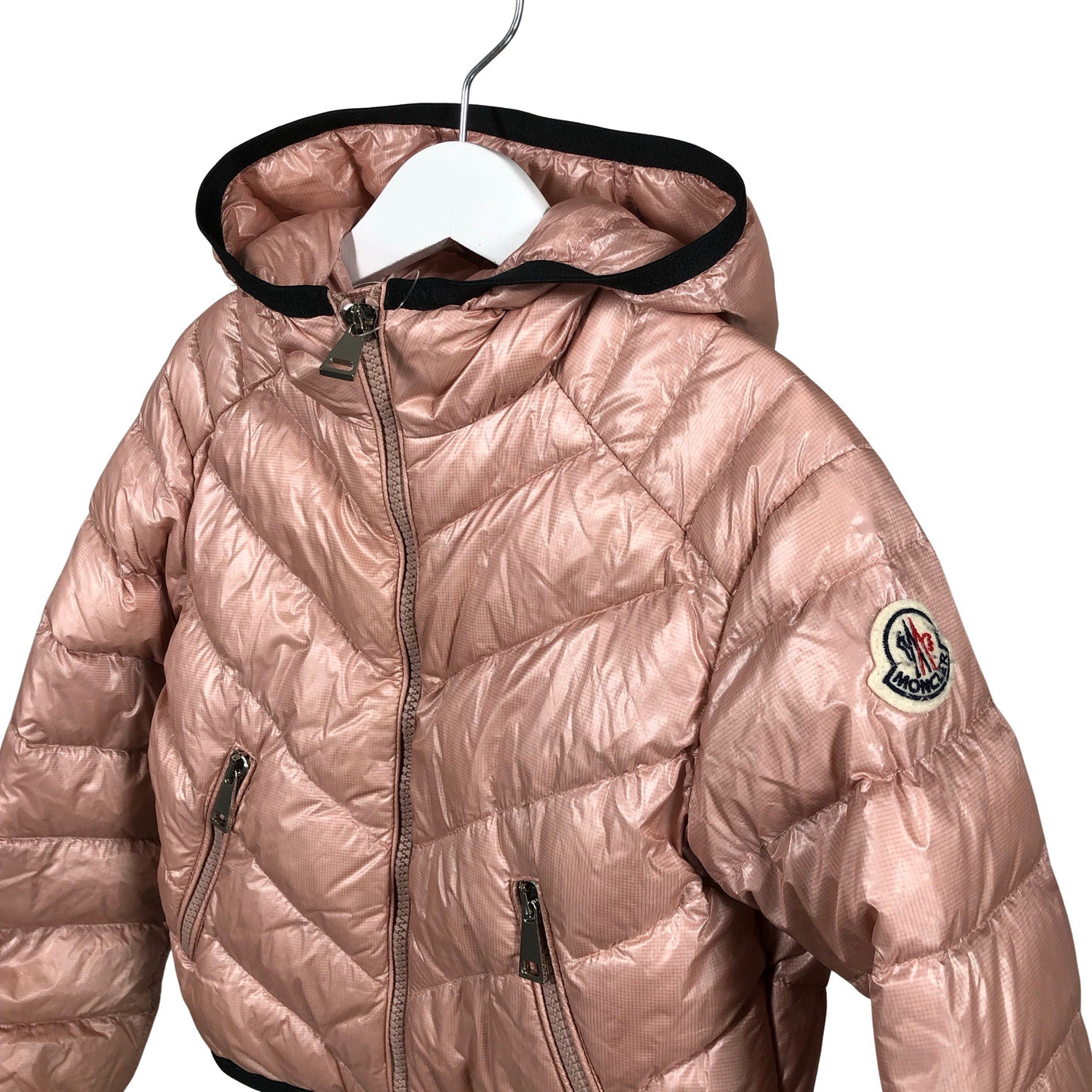 Unisex Moncler - Light down jacket, size 116 - 122 - Light pink (2)