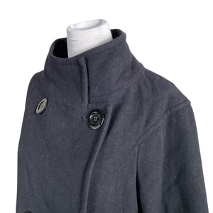 Unisex Axara - Wool coat, size 36 - Black (3)