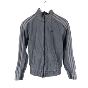 Unisex Adidas - Denim jacket, size 158 - 164 - Gray (1)
