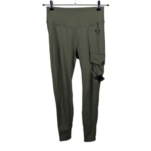 Unisex Firm abs - Sports tights, size 40 - Green (1)