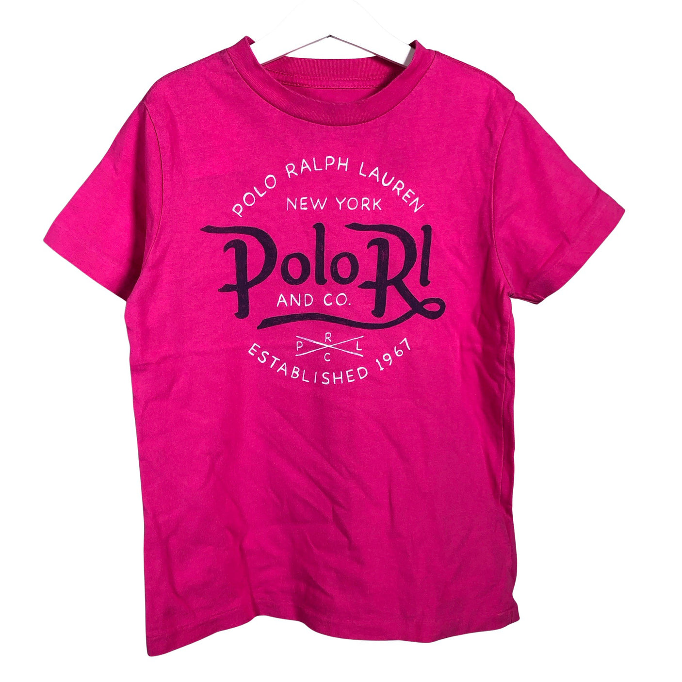 Unisex Polo Ralph Lauren - T-shirt, size 122 - 128 - Pink (1)