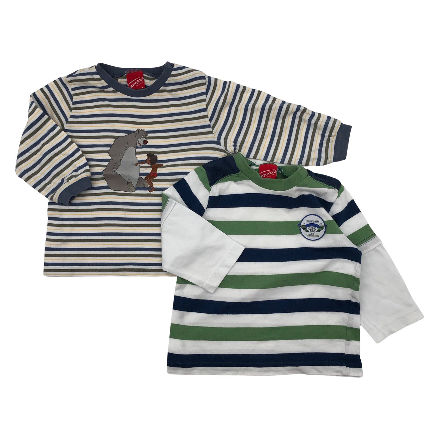 Unisex Sanetta - Tricot shirt, size 68 - 74 - Green (1)