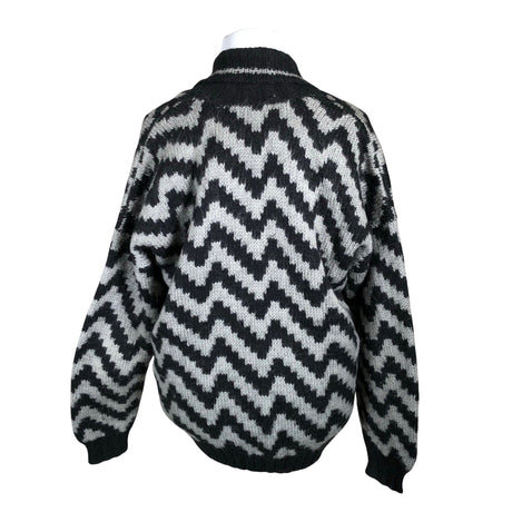 Unisex Handmade - Cardigan, size 42 - Black (2)
