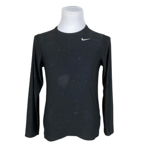 Unisex Nike - Sports shirt, long sleeve, size S - Black (1)