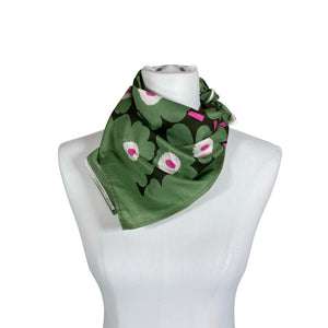 Unisex Handmade - Scarf, size Mini - Green (1)