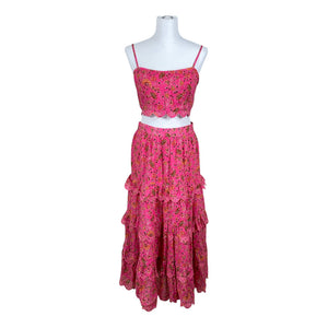 Unisex Caroline Constas - Fabric skirt, size 38 - Pink (1)