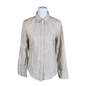 Unisex Marc O'Polo - Collared shirt, size 40 - Beige (1)