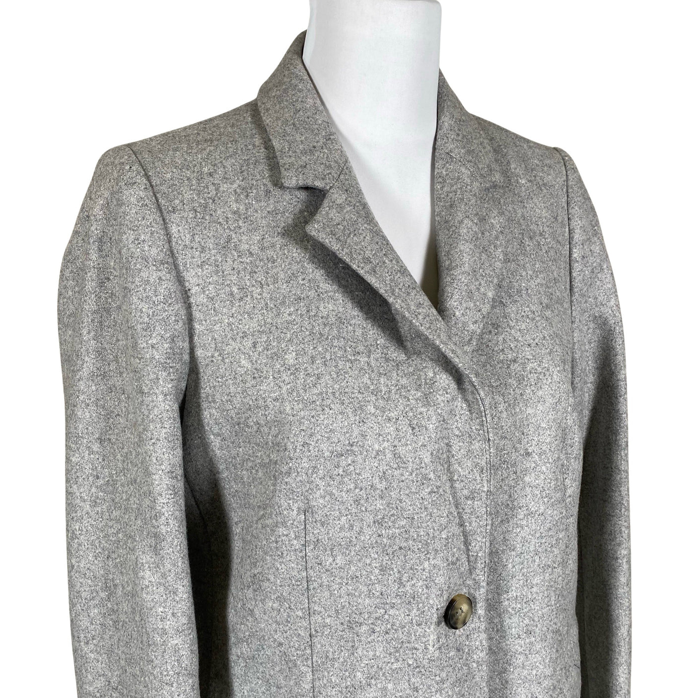 Unisex Tommy Hilfiger - Wool coat, size 36 - Gray (3)