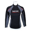 Unisex Seac - Sports shirt, long sleeve, size 34 - Gray ()