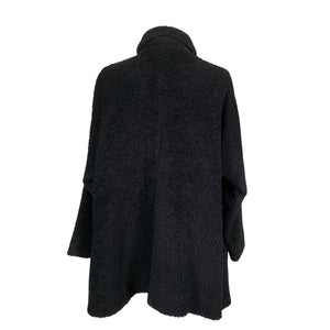 Unisex Marimekko - Wool coat, size 38 - Black (3)