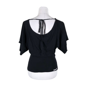 Unisex David - Sports shirt, long sleeve, size 36 - Black (1)