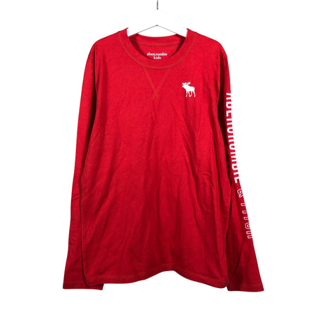 Unisex Abercrombie&Fitch - Tricot shirt, size 146 - 152 - Red ()